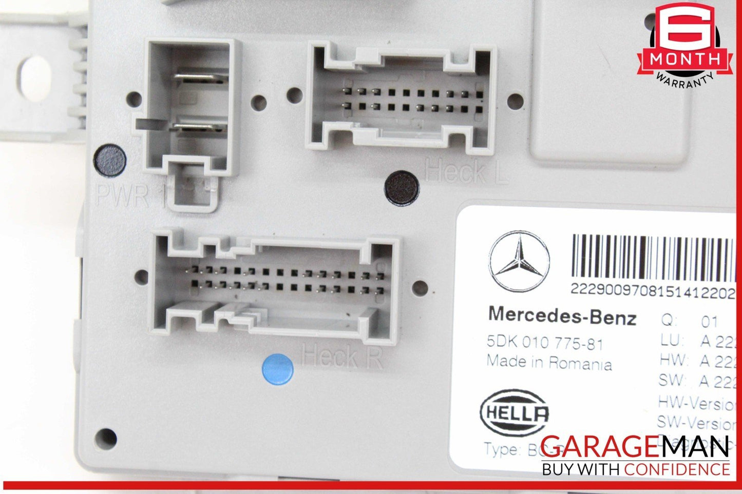 15-18 Mercedes W205 C300 C400 Rear Trunk SAM Control Module Unit 2229009708 OEM
