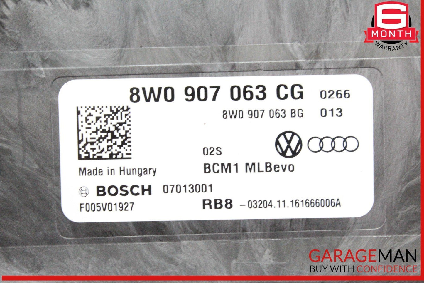 17-23 Audi Q7 RS5 S5 Q5 Body Comfort Control Module Unit BCM 8W0907063CG OEM