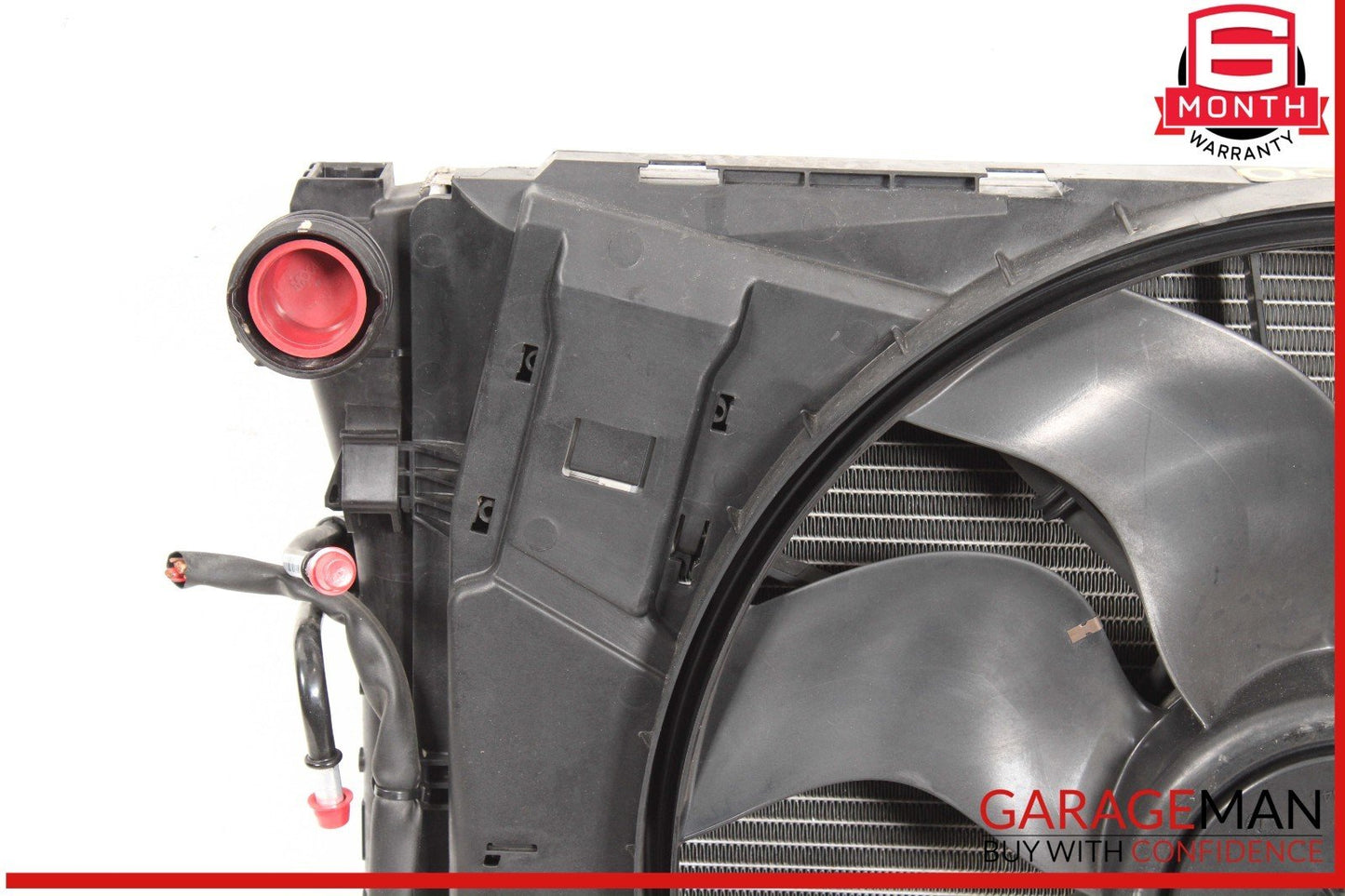 08-15 Mercedes W207 E350 Engine Radiator AC A/C Air Condenser Oil Cooler Assy