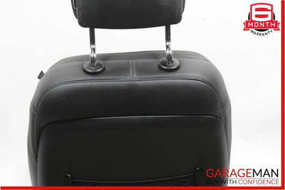 14-17 Maserati Ghibli Front Left Side Complete Seat Cushion Cover Assembly Black