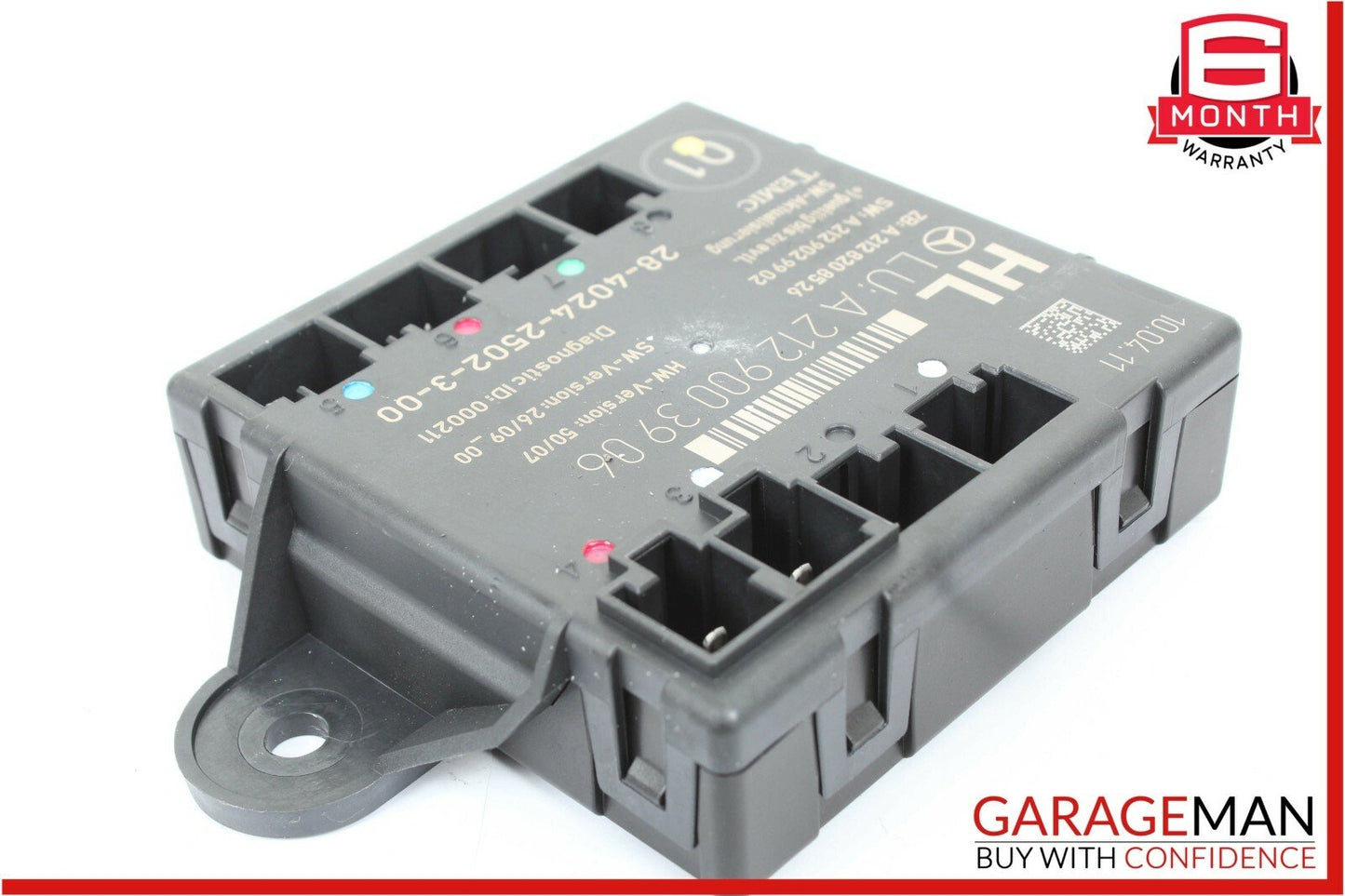 08-14 Mercedes W204 C250 C300 C350 Rear Left Side Door Controller Module Unit