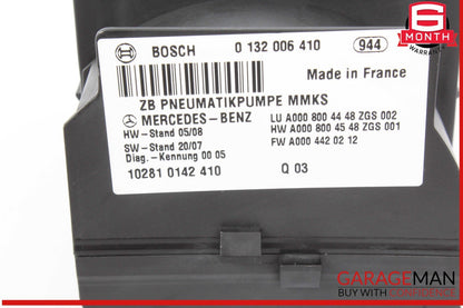 07-20 Mercedes W221 S400 Hybrid Dynamic Seat Vacuum Pump 0008004448 OEM