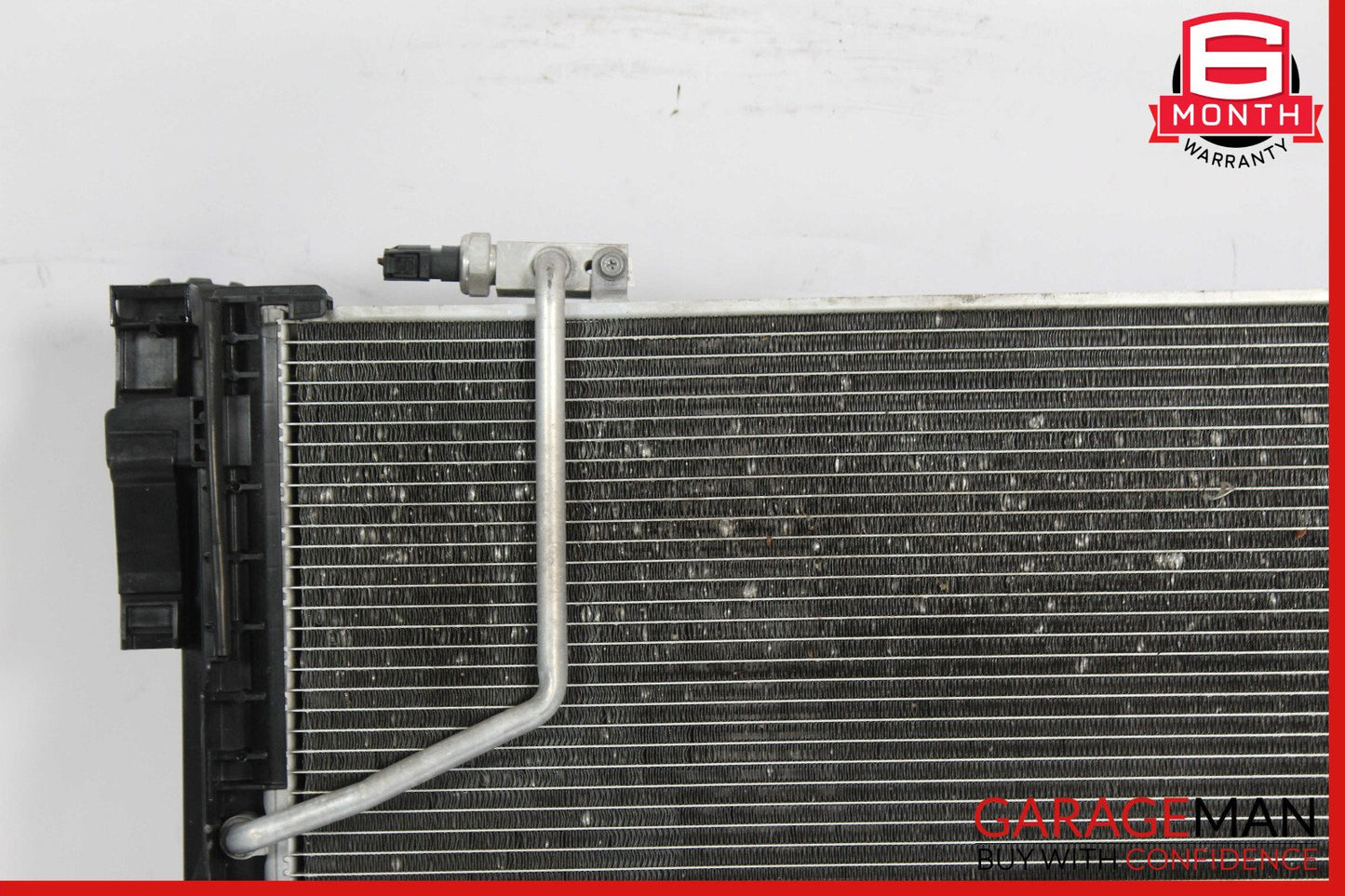 12-16 Mercedes R172 SLK350 Engine Cooling Radiator AC Condenser Assembly OEM