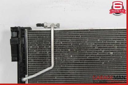 12-16 Mercedes R172 SLK350 Engine Cooling Radiator AC Condenser Assembly OEM