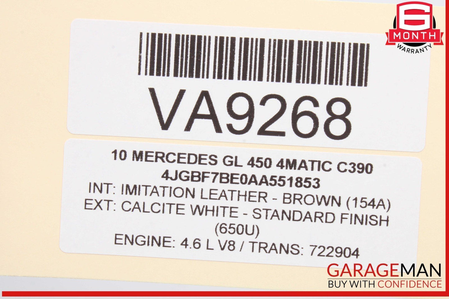 09-13 Mercedes X164 GL450 E350 Sirius Satellite Radio Receiver 1719060700 OEM