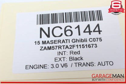 14-22 Maserati Ghibli M157 Dashboard Dash AC A/C Air Vent Right Side OEM