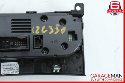 12-14 Mercedes W204 C350 AC A/C Climate Temperature Heater Switch Control Beige