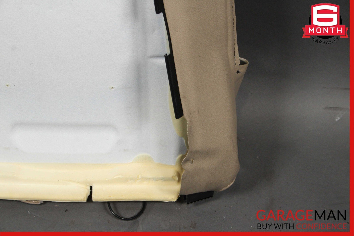 08-14 Mercedes W204 C250 C350 Front Right Side Top Upper Seat Cushion Beige OEM