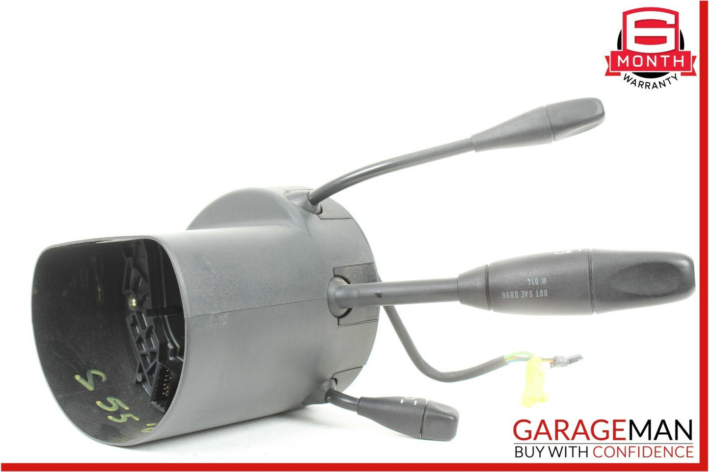 00-02 Mercedes W220 S600 Steering Column Control Switches Assembly Grey OEM