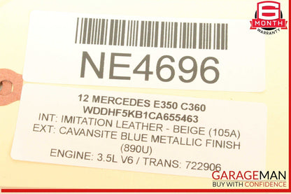 08-20 Mercedes W212 E350 CLS550 Headlight Fog Light Switch Control Module OEM