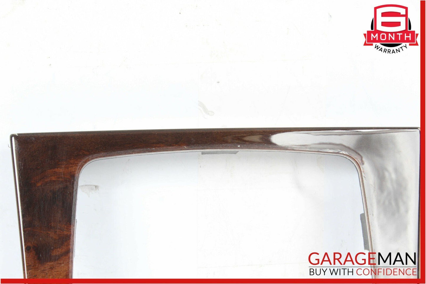 08-15 Mercedes C250 C300 C350 E350 Center Console Shift Shifter Bezel Trim Wood