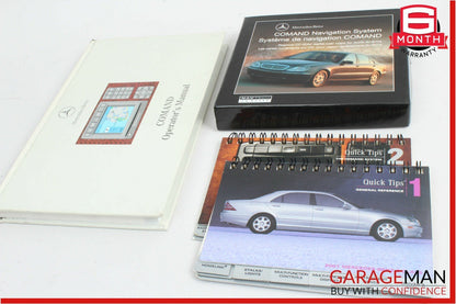 00-06 Mercedes W220 S430 Comand Navigation Operator's Owner User's Guide Disc