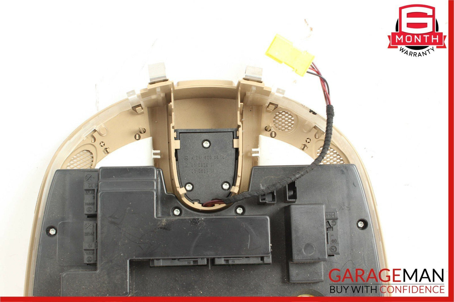 06-13 Mercedes X164 GL450 ML550 GL550 Front Overhead Dome Light Lamp Gray