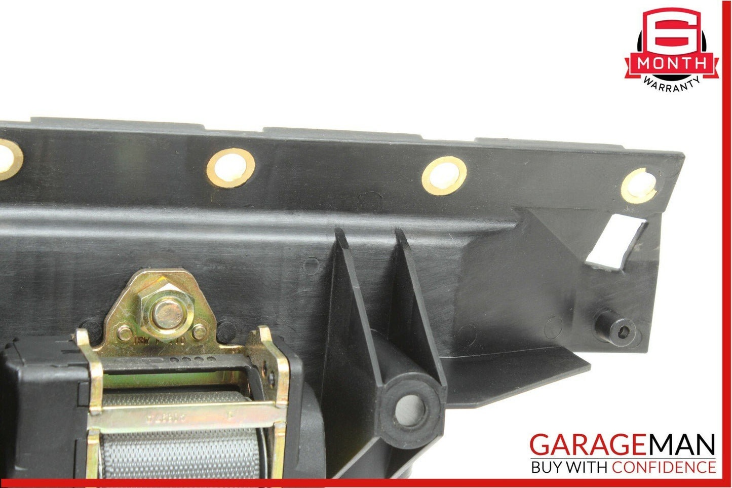 03-08 Mercedes R230 SL500 Rear Left Seat Belt Retractor Speaker Luggage Assembly
