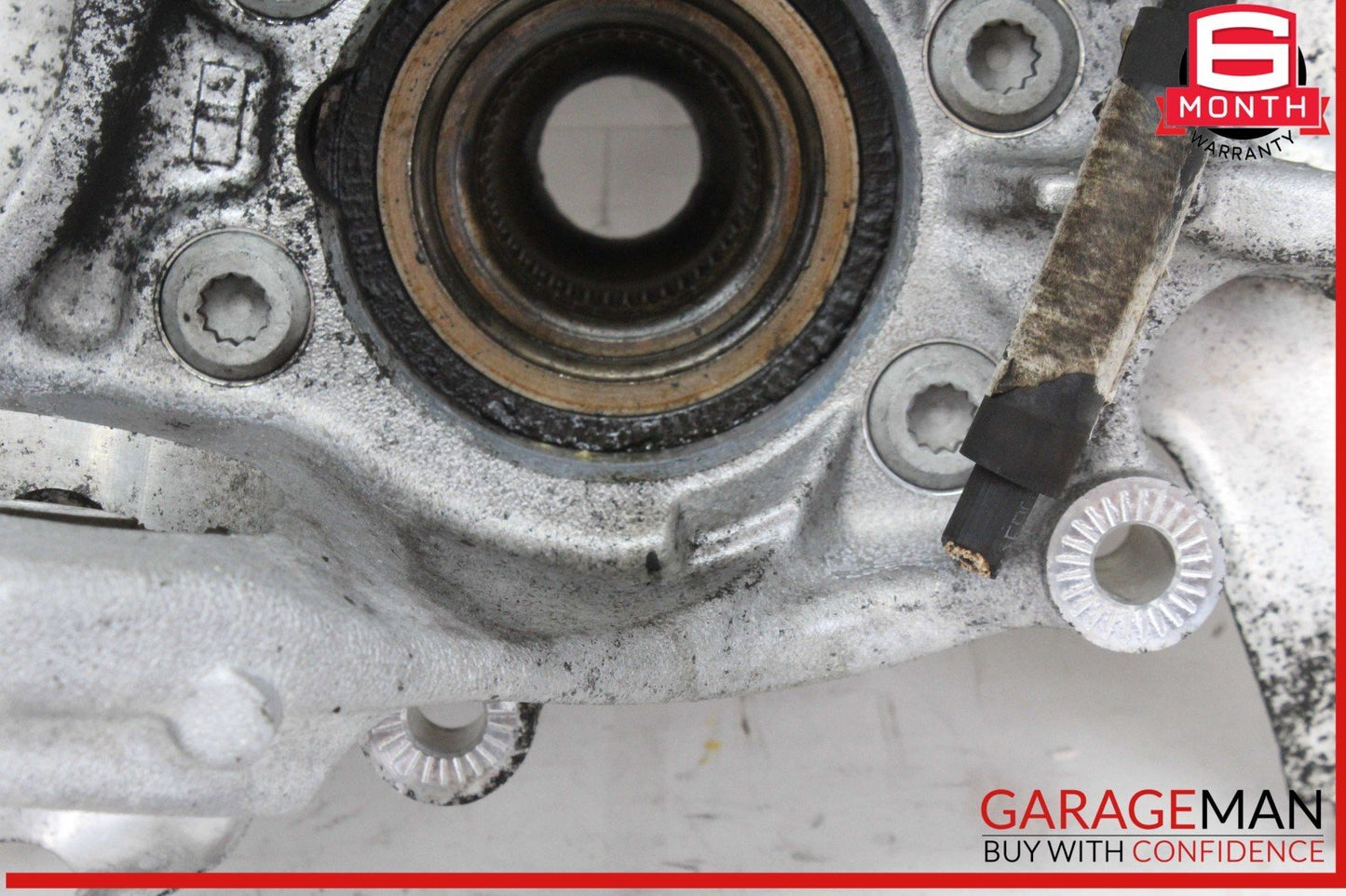 09-18 Audi A6 S4 Rear Left Driver Side Spindle Knuckle Wheel Hub 8K0505431AR OEM