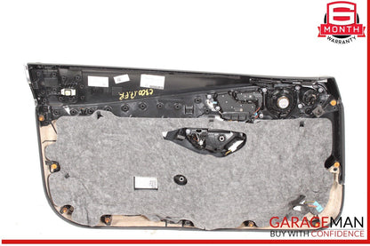 17-21 Mercedes W205 C300 C63 AMG Coupe Front Right Side Interior Door Panel OEM