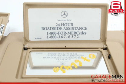 06-12 Mercedes X164 GL450 4matic Front Left Side Sun Visor Sunvisor Shade OEM