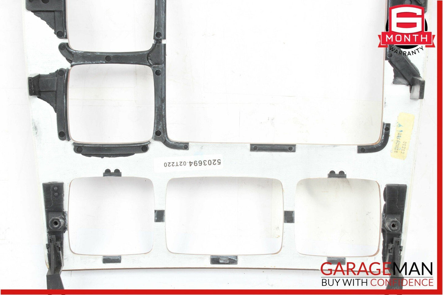 00-02 Mercedes W220 S430 S600 Radio Dash Wood Trim Panel Cover Wood Bezel OEM