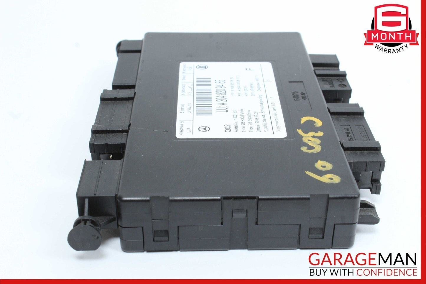 08-18 Mercedes W204 C300 SLK250 Front Left Side Seat Control Module Unit OEM