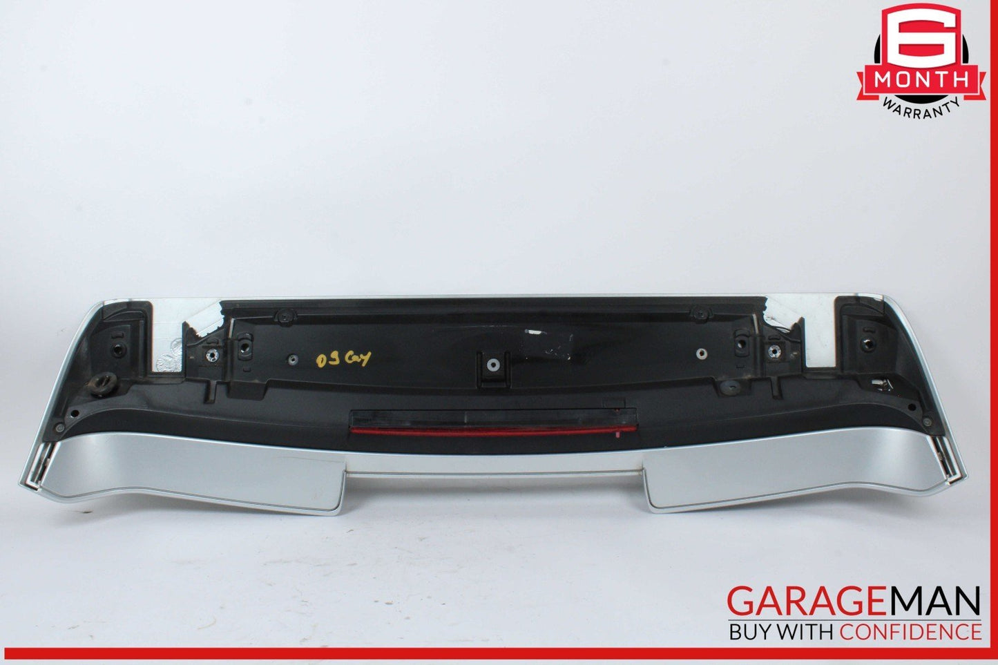 08-10 Porsche Cayenne 957 Rear Trunk Hatch Lid Spoiler Wing Panel Assembly OEM