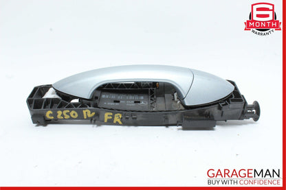 12-14 Mercedes W204 C250 Front / Rear Right Exterior Door Handle Diamond Silver