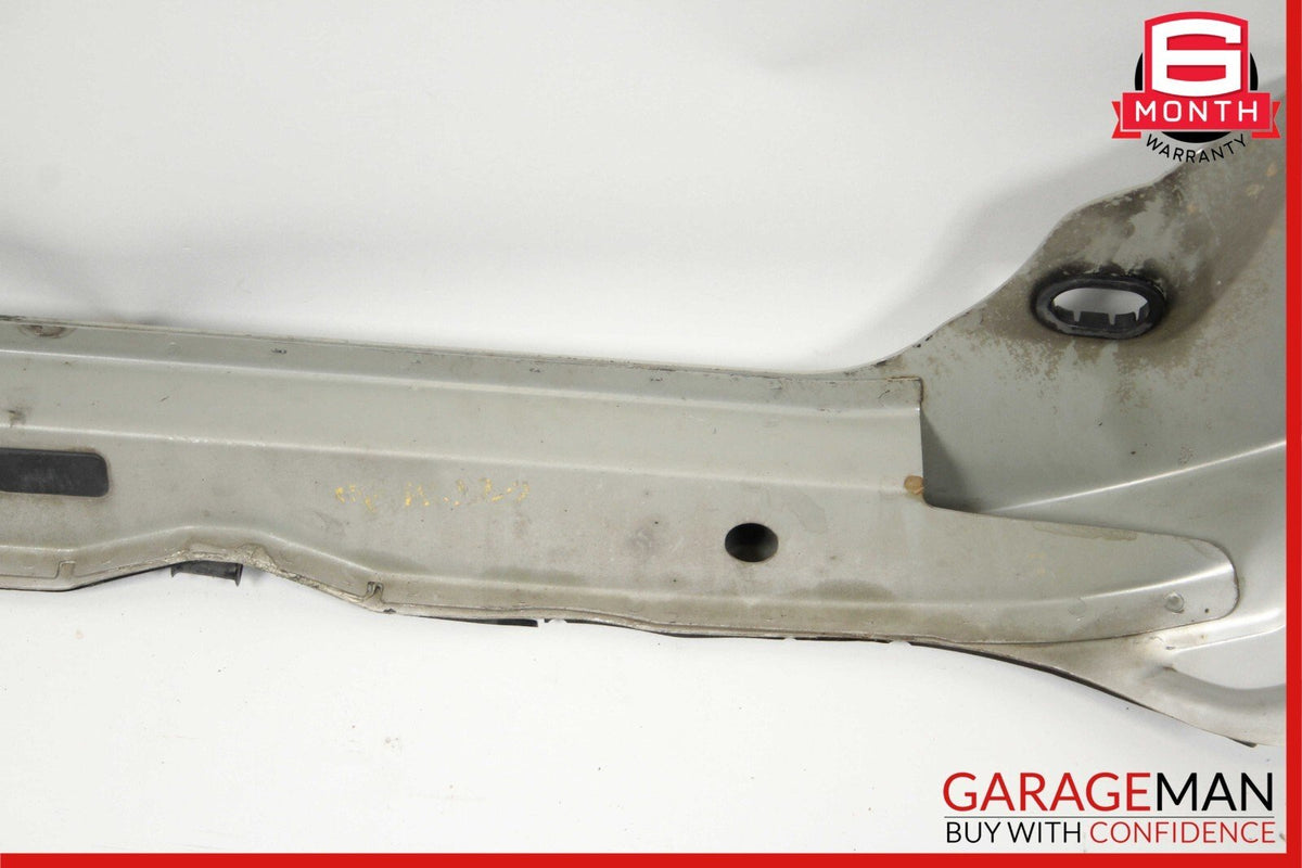 98-05 Mercedes W163 ML500 ML55 AMG Front Upper Radiator Support Core Bar Silver