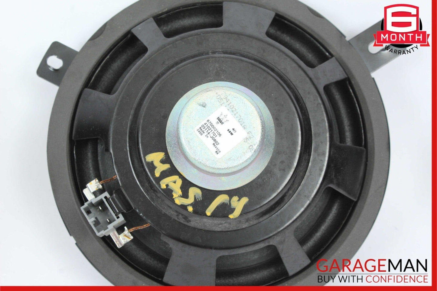 14-17 Maserati Ghibli Rear Sound Audio Subwoofer w/ Speaker Set of 4 Pc OEM