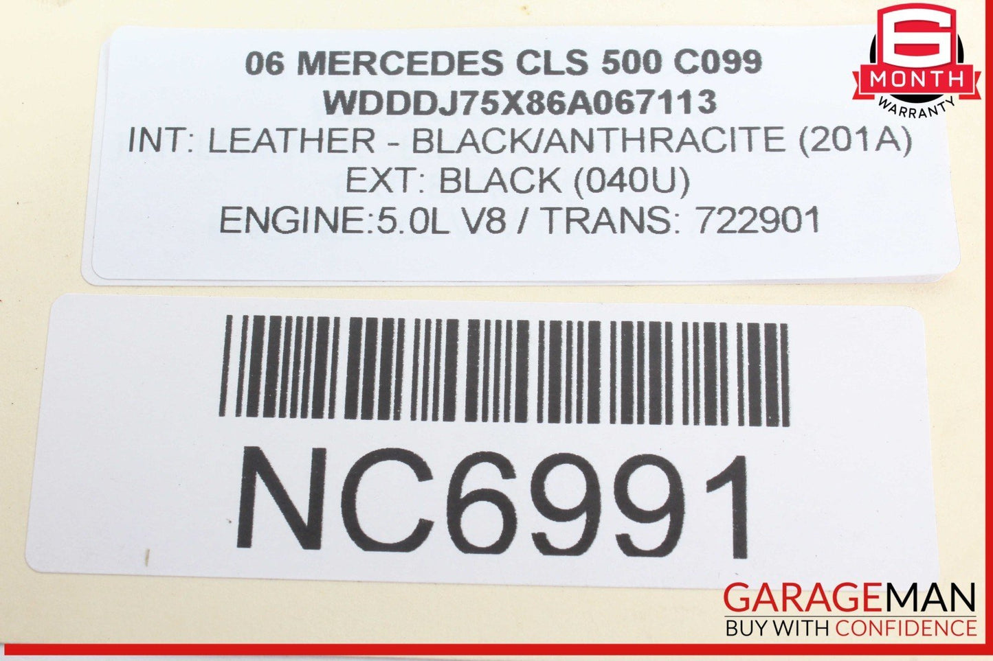 03-11 Mercedes W219 CLS500 Keyless Go Entry Control Module 2118203985 OEM
