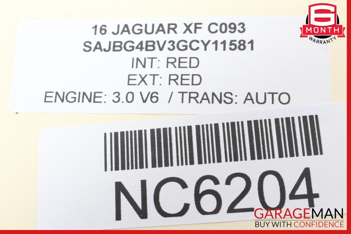 16-20 Jaguar XF Keyless Key Less Entry Antenna Control Module Unit AH4215K602AC