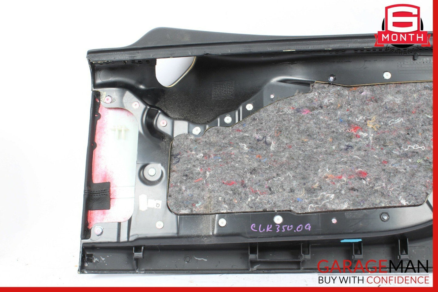 06-09 Mercedes W209 CLK350 Rear Left Driver Side Quarter Door Panel Trim Cover