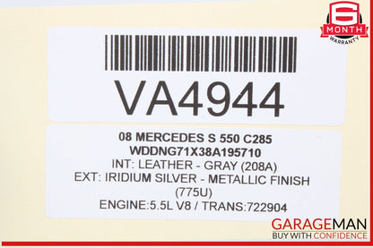 07-13 Mercedes W221 S550 S63 AMG CL550 Headlight Switch Control 2215451804 OEM