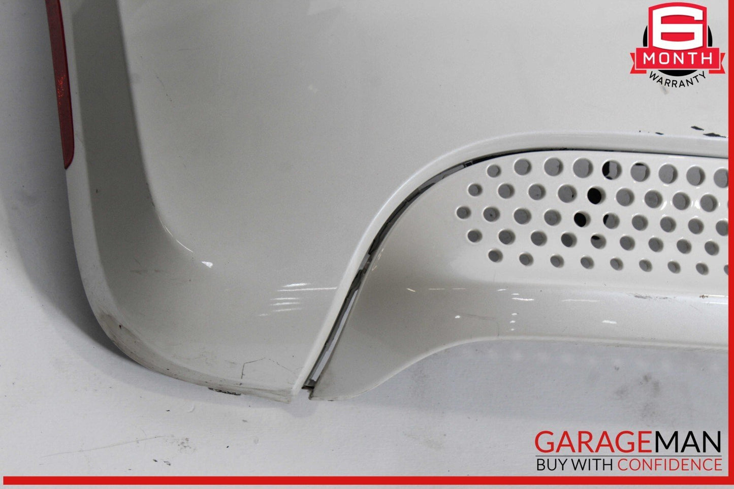 13-17 Fiat 500 Rear Bumper Cover Assembly White OEM