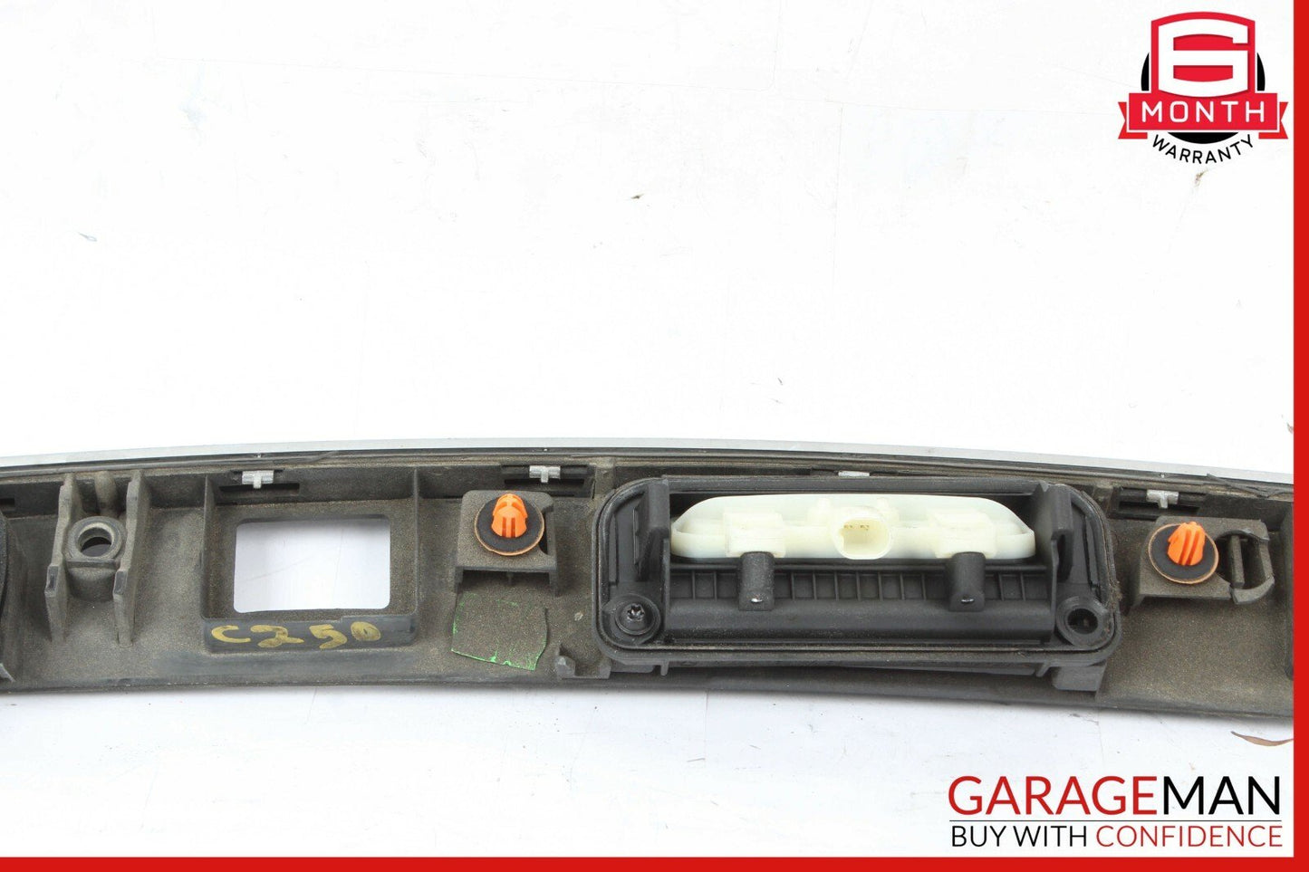 08-14 Mercedes W204 C250 Trunk Lid Tailgate Handle Trim Cover Panel Assembly