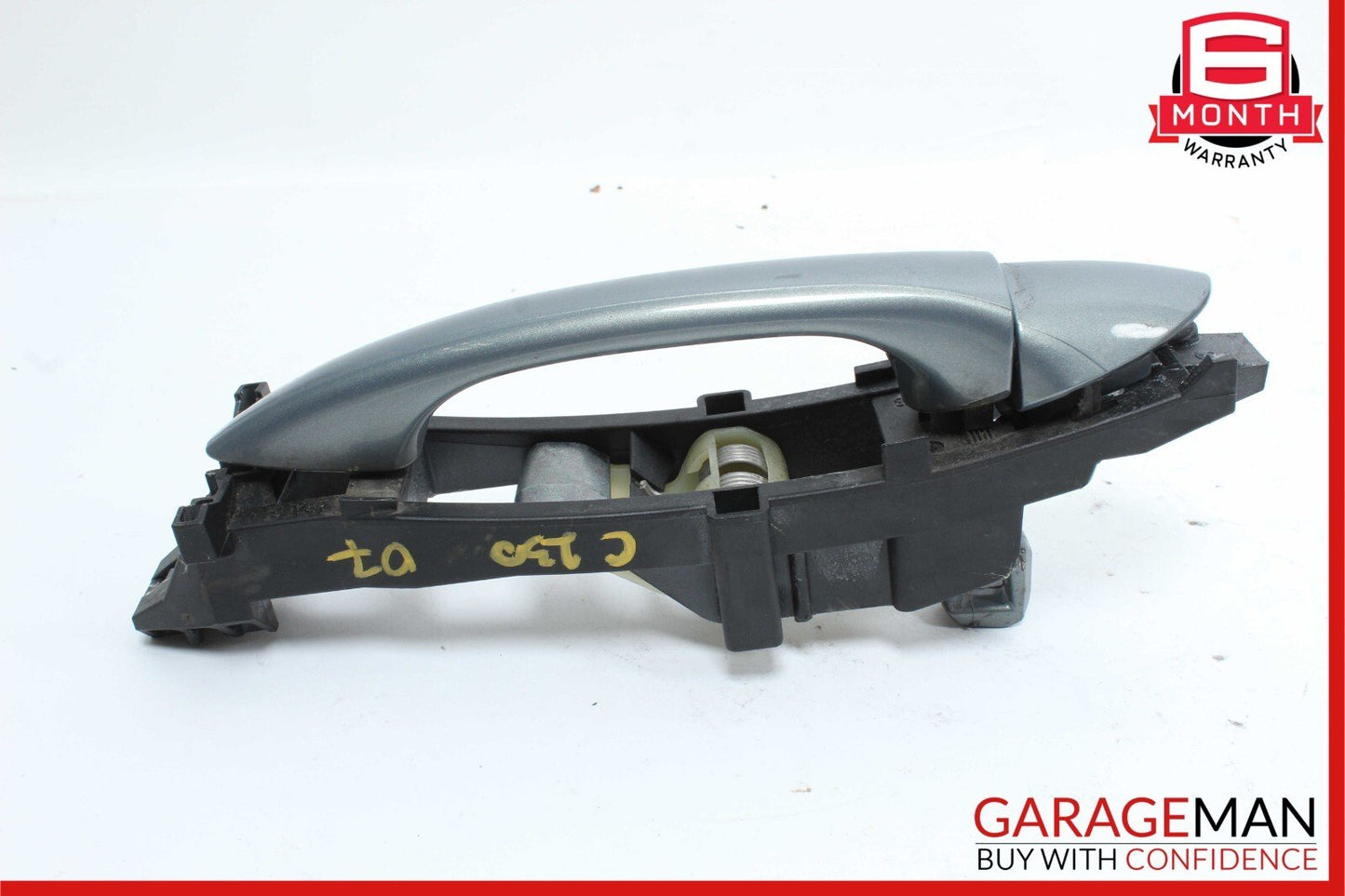 05-07 Mercedes W203 C230 Rear Left Driver Side Exterior Door Handle Gray OEM