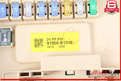 15-20 Hyundai Genesis G80 Rear Trunk Fuse Relay Junction Box 91950-B1310 OEM
