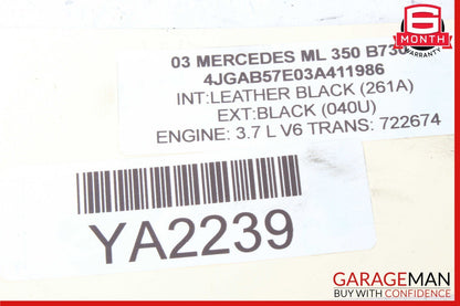 98-05 Mercedes W163 ML350 ML430 Rear Left or Right Shock Strut Absorber OEM