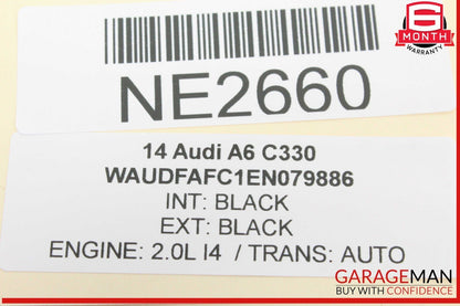 12-18 Audi A6 A7 Q5 SQ5 Rear Trunk Lid Exterior Release Handle 4G5827229 OEM