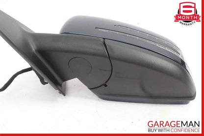 12-14 Mercedes W204 C250 Front Left Side Mirror Door Rear View Glass Blue OEM