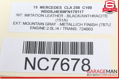 14-19 Mercedes W117 CLA250 Rear Left or Right Upper Control Arm 2463501006 OEM