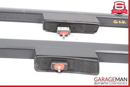 13-15 Mercedes X204 GLK350 Left & Right Roof Luggage Rack Rail Molding Trim Set