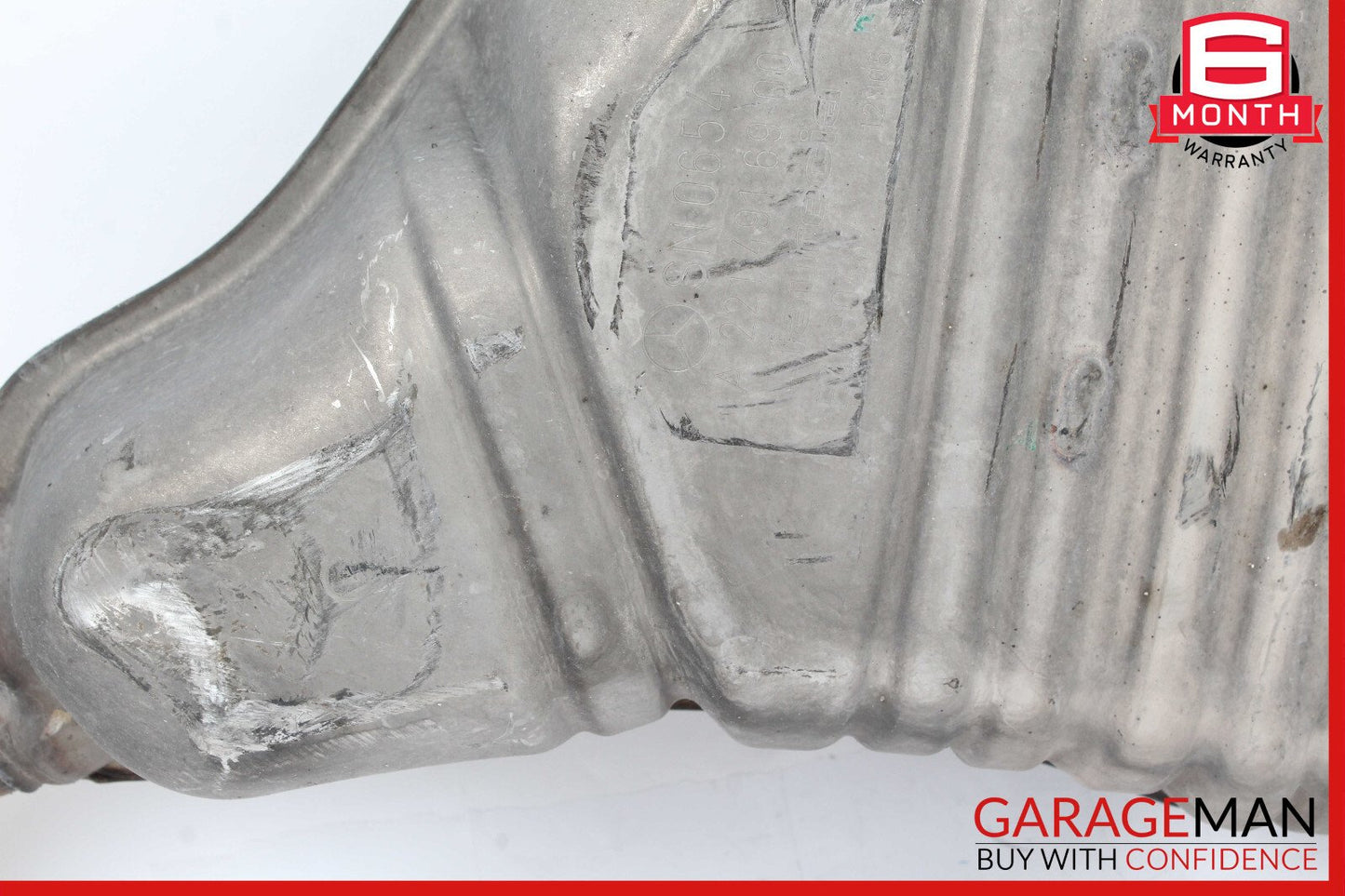12-13 Mercedes W221 S550 4.7 Rear Left Driver Side Exhaust Muffler Tips OEM