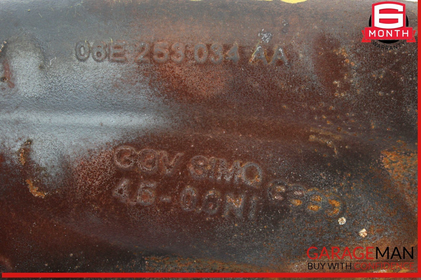 17-19 Audi Q7 Engine Right Passenger Side Exhaust Manifold 06E253034AA OEM