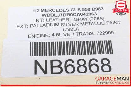 10-18 Mercedes W218 CLS550 Rear Right or Left Door Audio Sound Speaker OEM