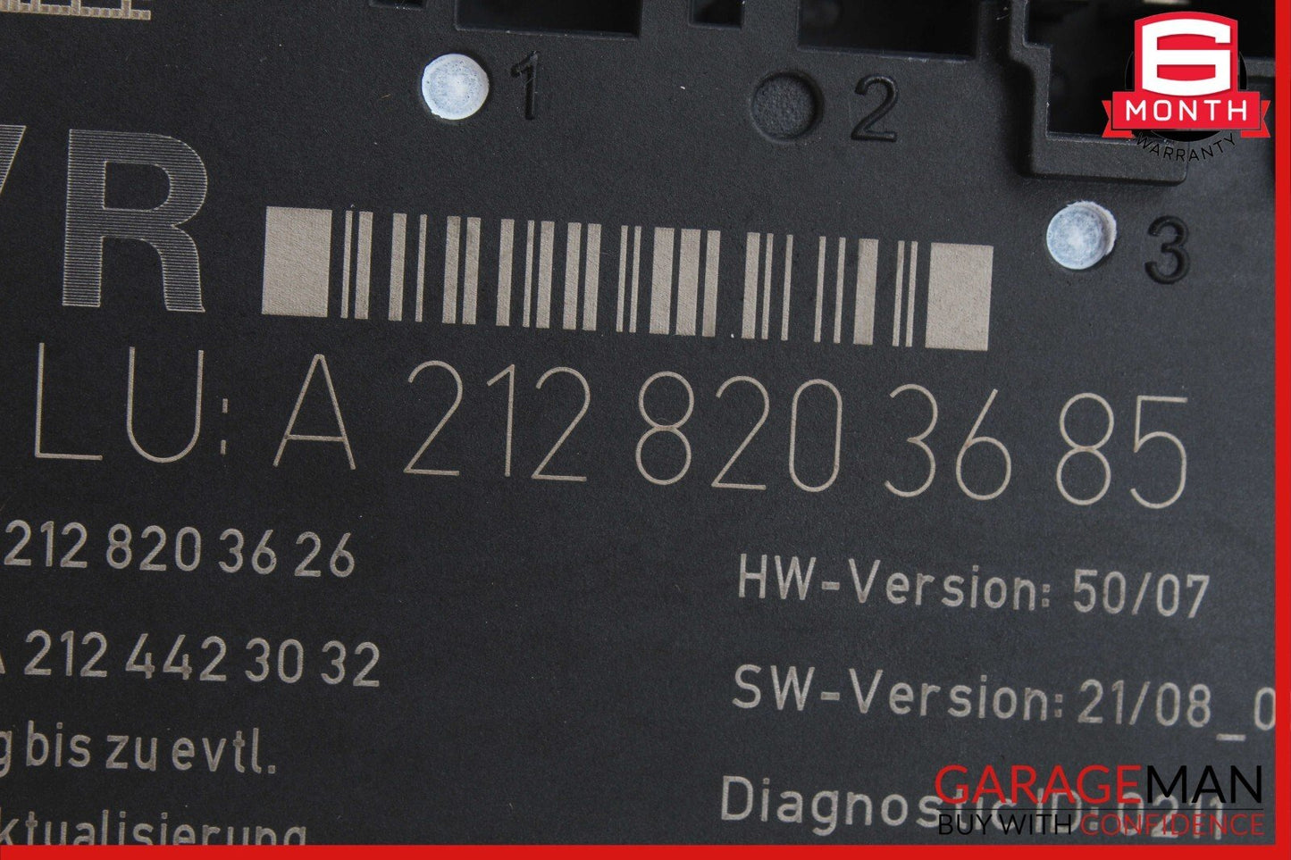 08-18 Mercedes W212 E350 C300 E400 Front Right Side Door Control Module OEM