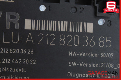 08-18 Mercedes W212 E350 C300 E400 Front Right Side Door Control Module OEM