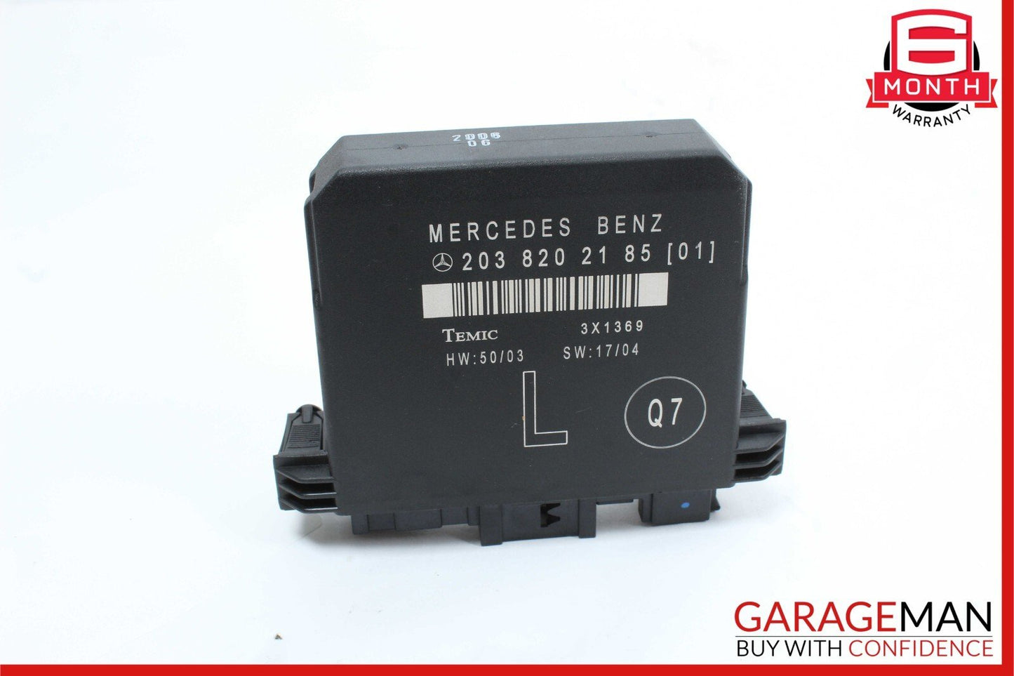 01-07 Mercedes W203 C230 Kompressor Rear Left Side Door Control Module Unit OEM