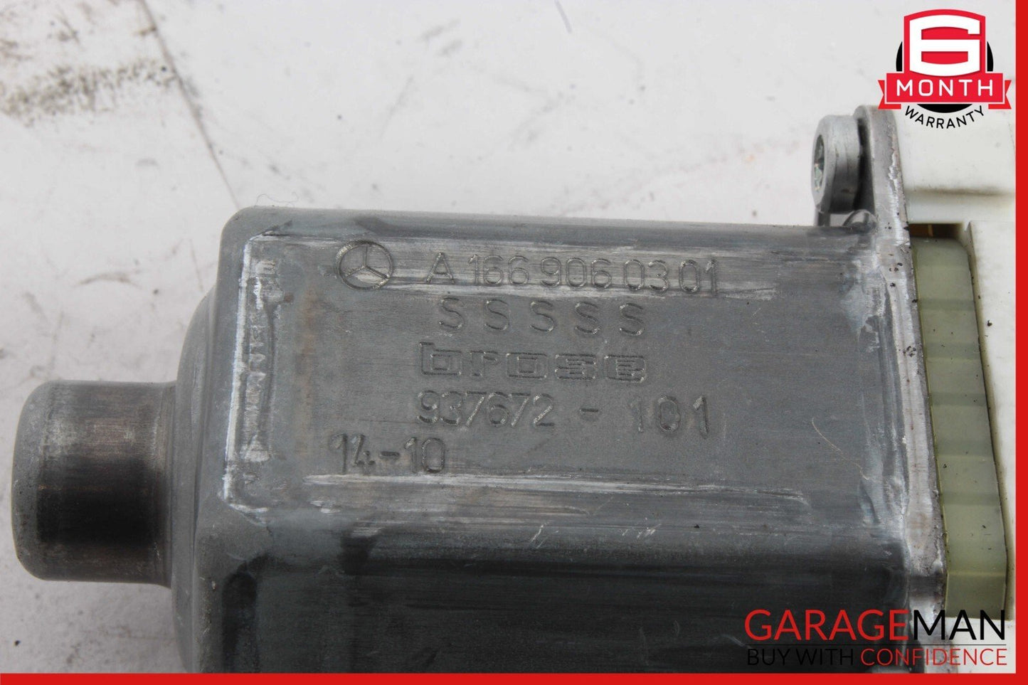 12-15 Mercedes W166 ML400 GL450 Window Regulator Motor Front Right Side OEM