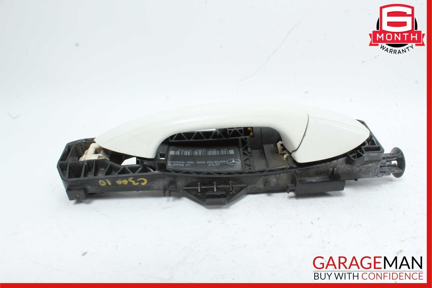 08-11 Mercedes W204 C350 C300 Right Side Exterior Door Handle Front / Rear White
