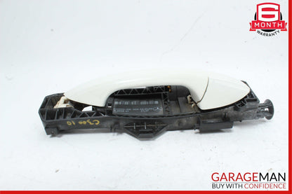 08-11 Mercedes W204 C350 C300 Right Side Exterior Door Handle Front / Rear White