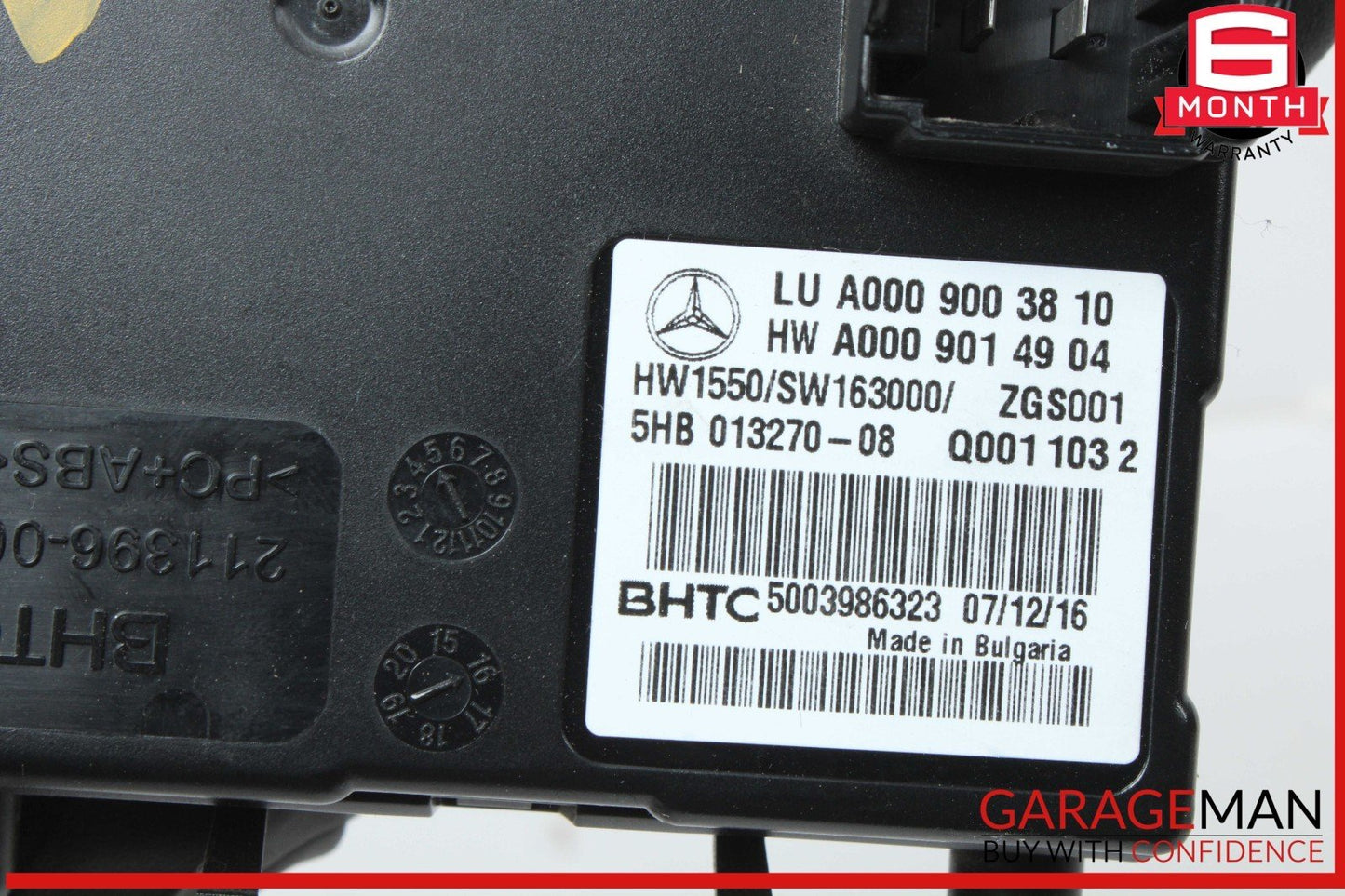 17-19 Mercedes W213 E300 Climate Control Module 0009003810 OEM